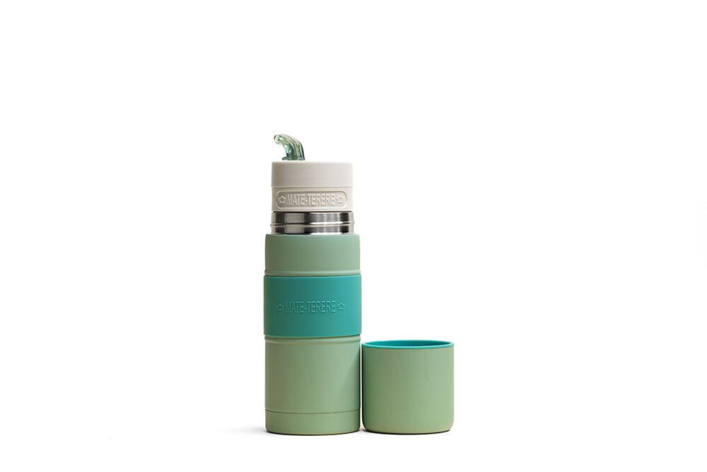 CasaMatea Colorful Tumbler - Olive Green | Opened