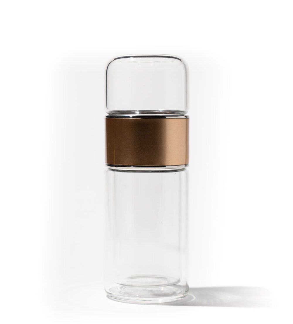 CasaMatea glass tumblers - Brown