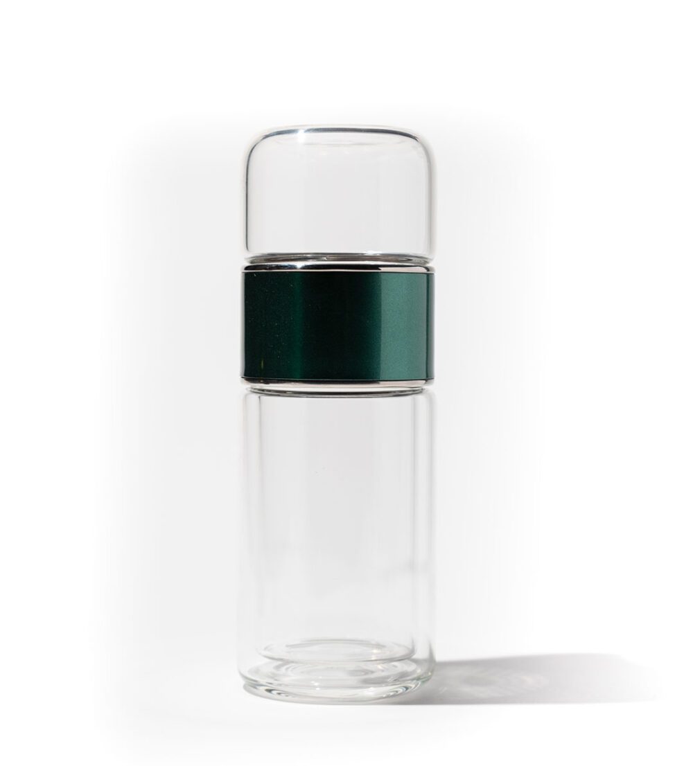 CasaMatea glass tumblers - Green